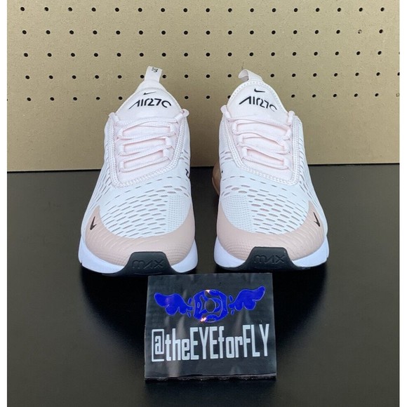 Nike Air Max 270 “Light Soft Pink / White” AH6789-604 Women’s Size 6.5 NEW - Picture 2 of 6